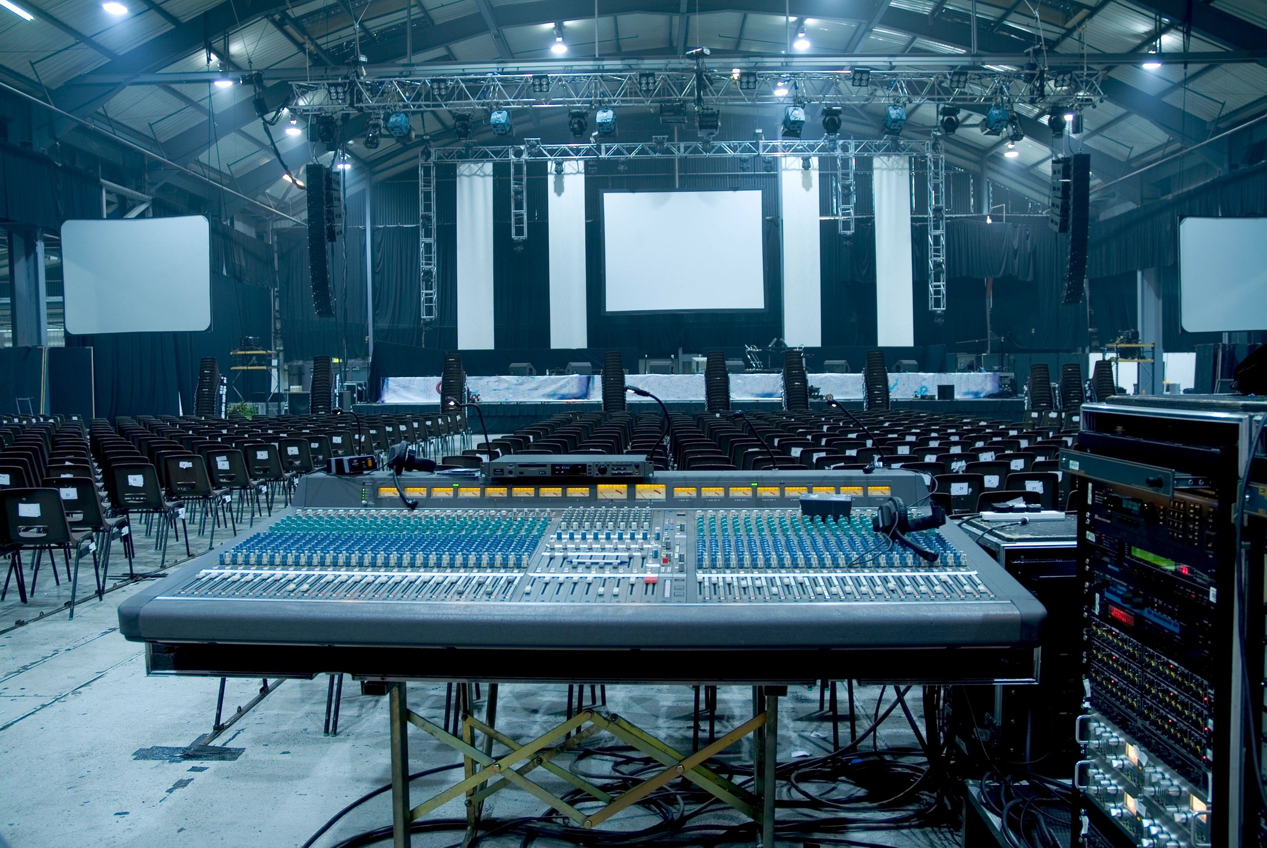 stage equipment sales consulting