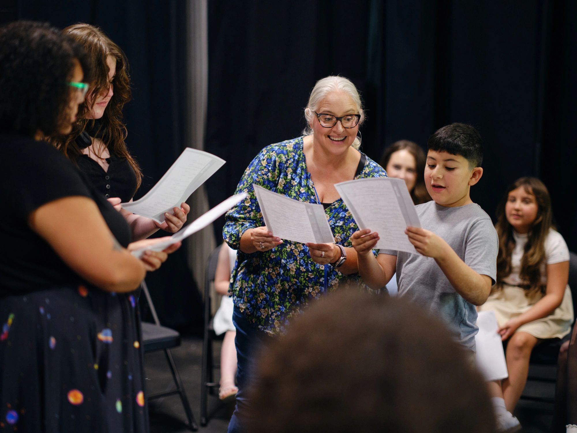 school theater performance